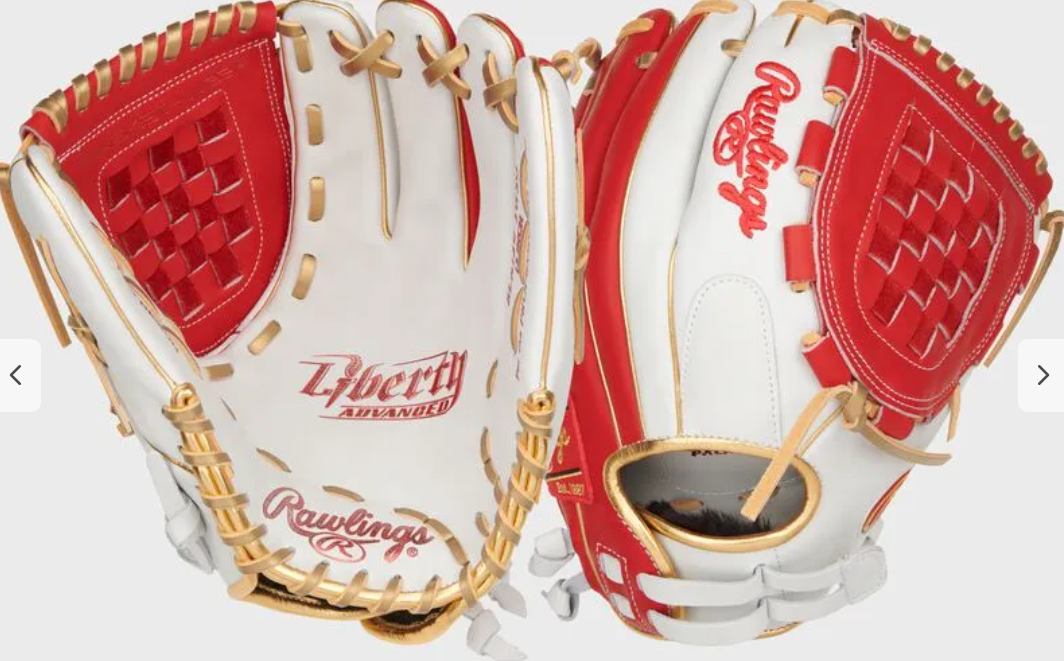 New Rawlings Liberty Advanced Color Series 4.0 12" Fastpitch Softball Glove: RLA120-2WSG