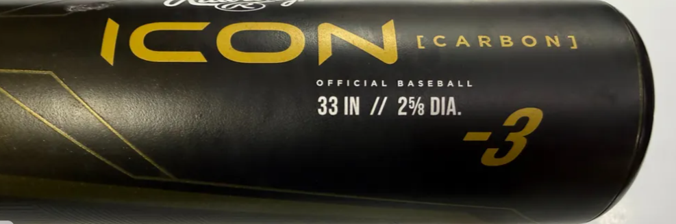 New Rawlings Icon Composite Bat - Image 2