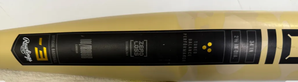 New Rawlings Icon Composite Bat - Image 8