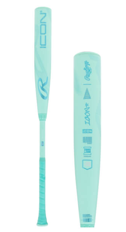 New 2026 Rawlings Icon BBCOR Baseball Bat: RBB6I3