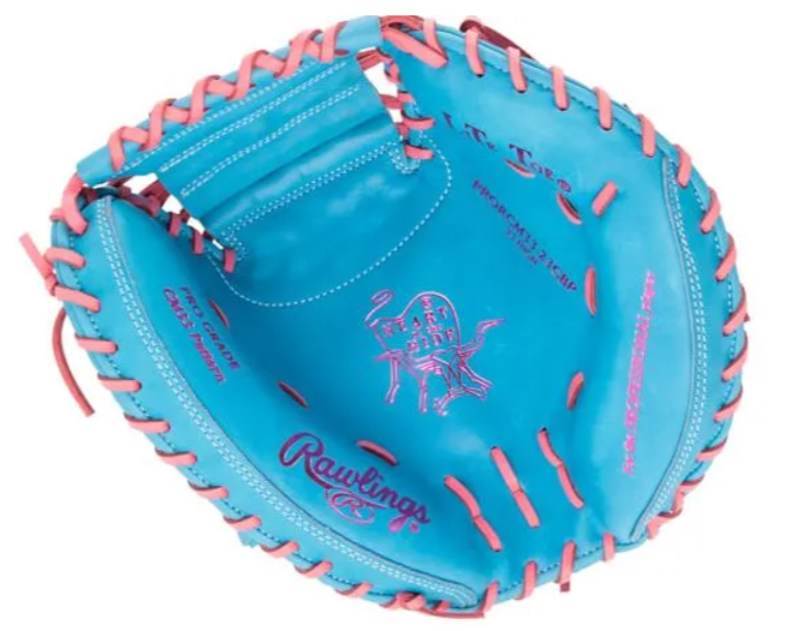 New Rawlings Heart of the Hide 33" Baseball Catcher's Mitt: PRORCM33-23CBP - Image 2
