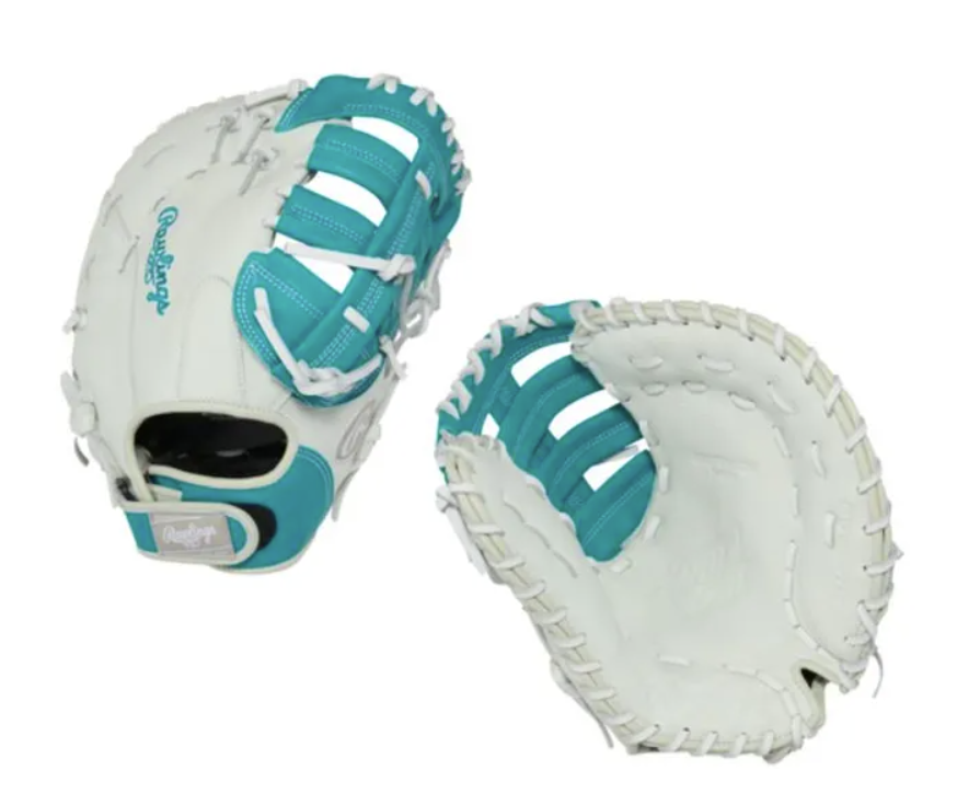 New Rawlings Shut Out 12" Fastpitch First Base Mitt: RSOFBM12W