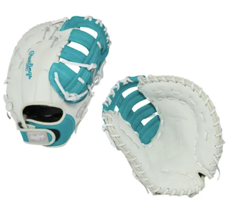 New Rawlings Shut Out 12" Fastpitch First Base Mitt: RSOFBM12W